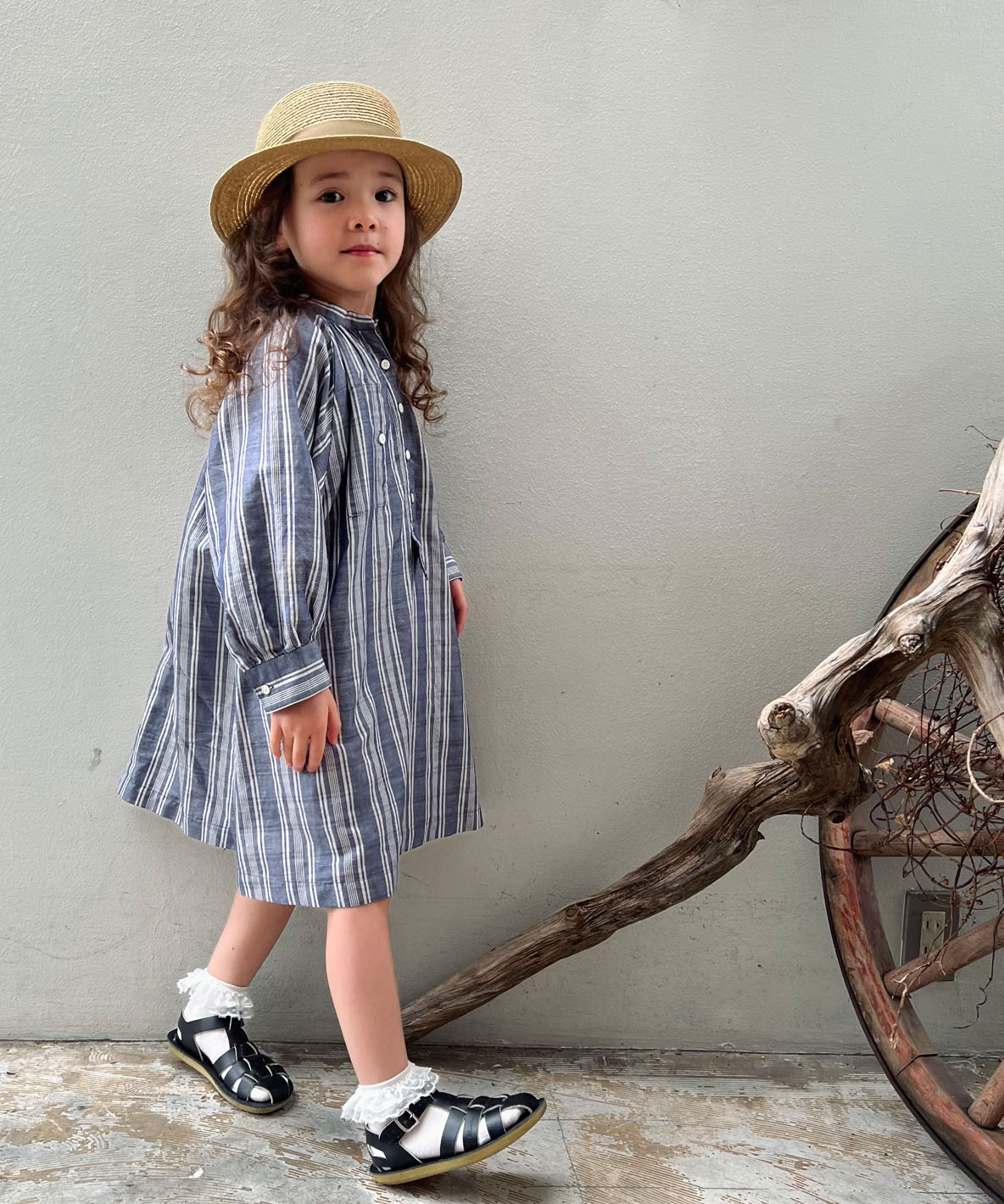 Cotton and Linen Royal Oxford Dress