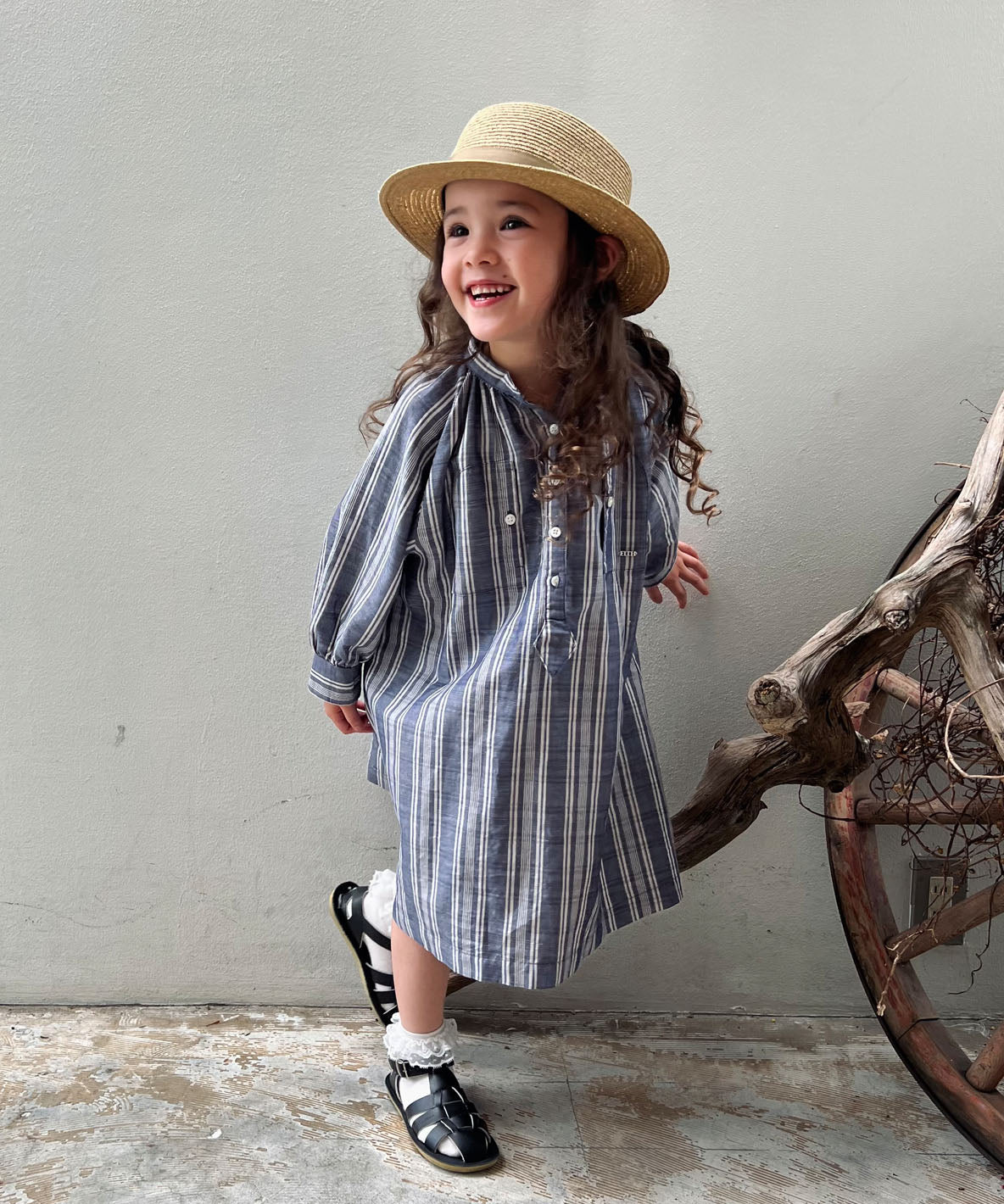 Cotton and Linen Royal Oxford Dress