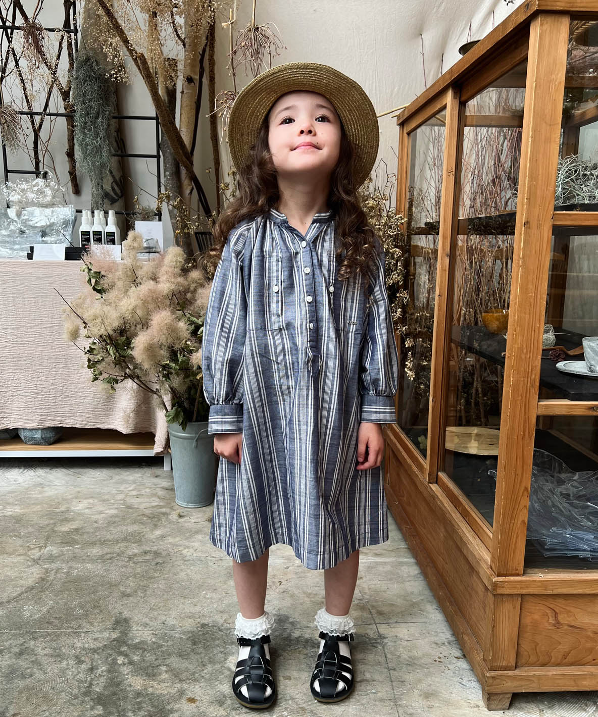 Cotton and Linen Royal Oxford Dress