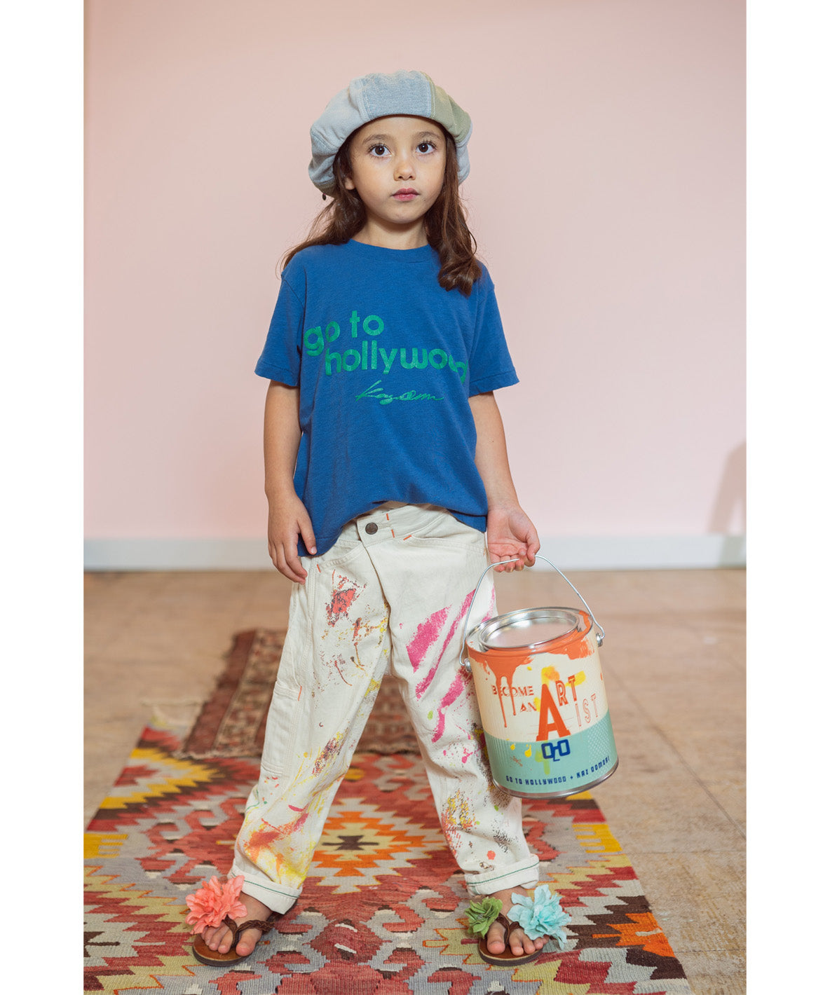 Cotton Jersey KAZ OOMORI Bear TEE