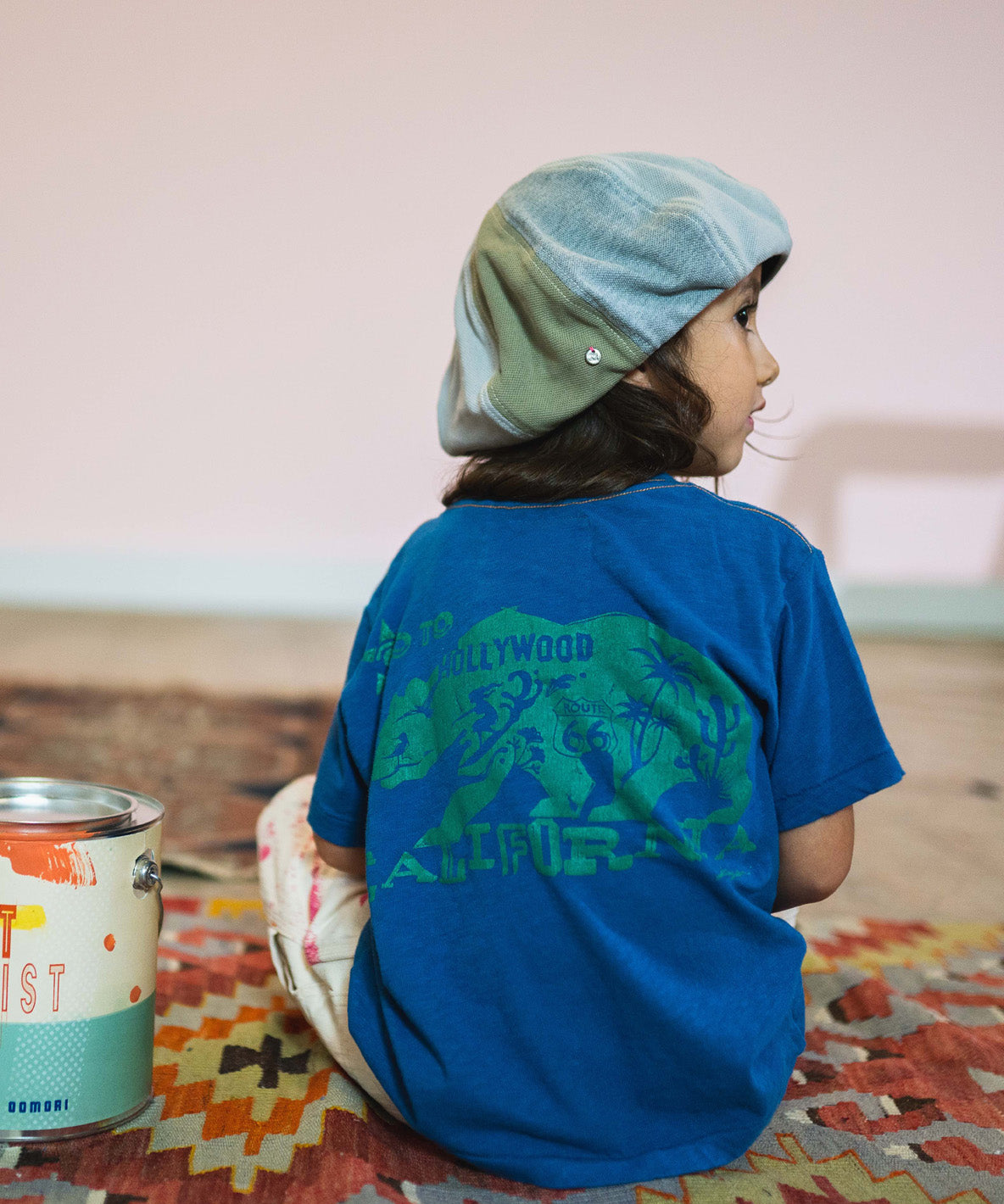 Cotton Jersey KAZ OOMORI Bear TEE