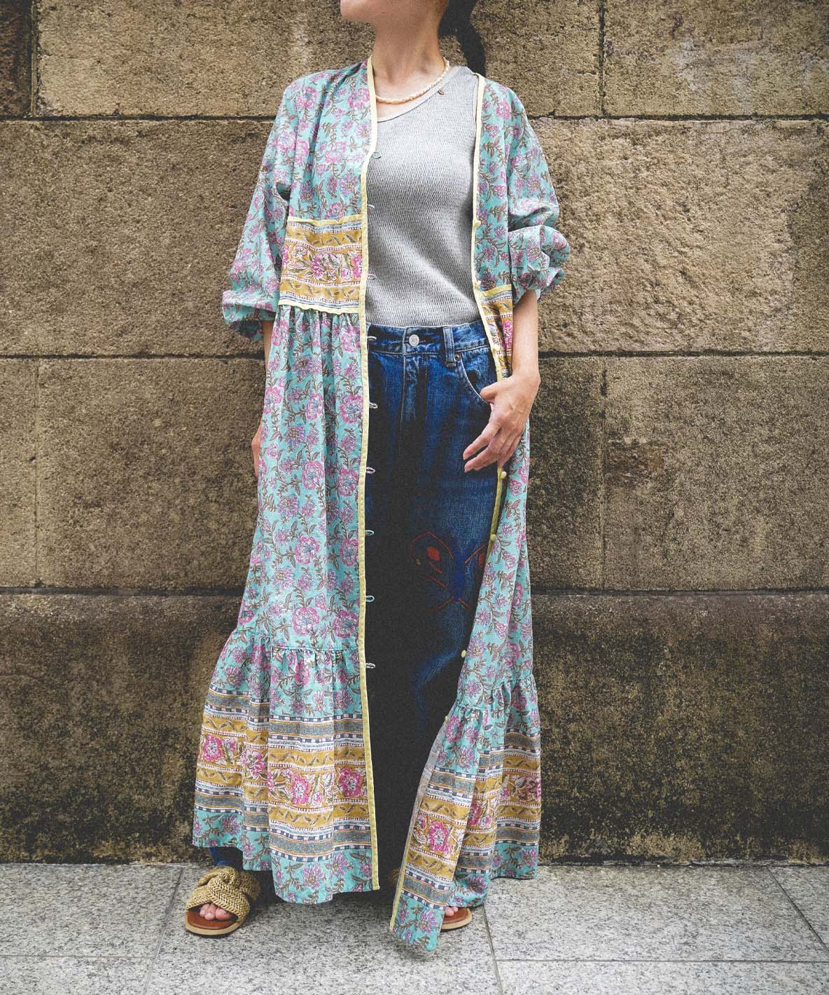 Indian-like Print Dress