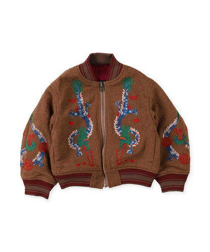 Embroidered Reversible Jacket