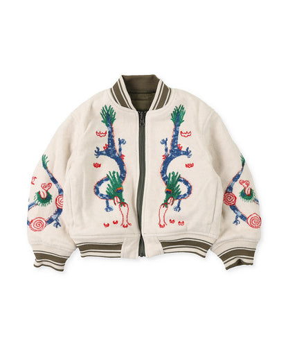 Embroidered Reversible Jacket