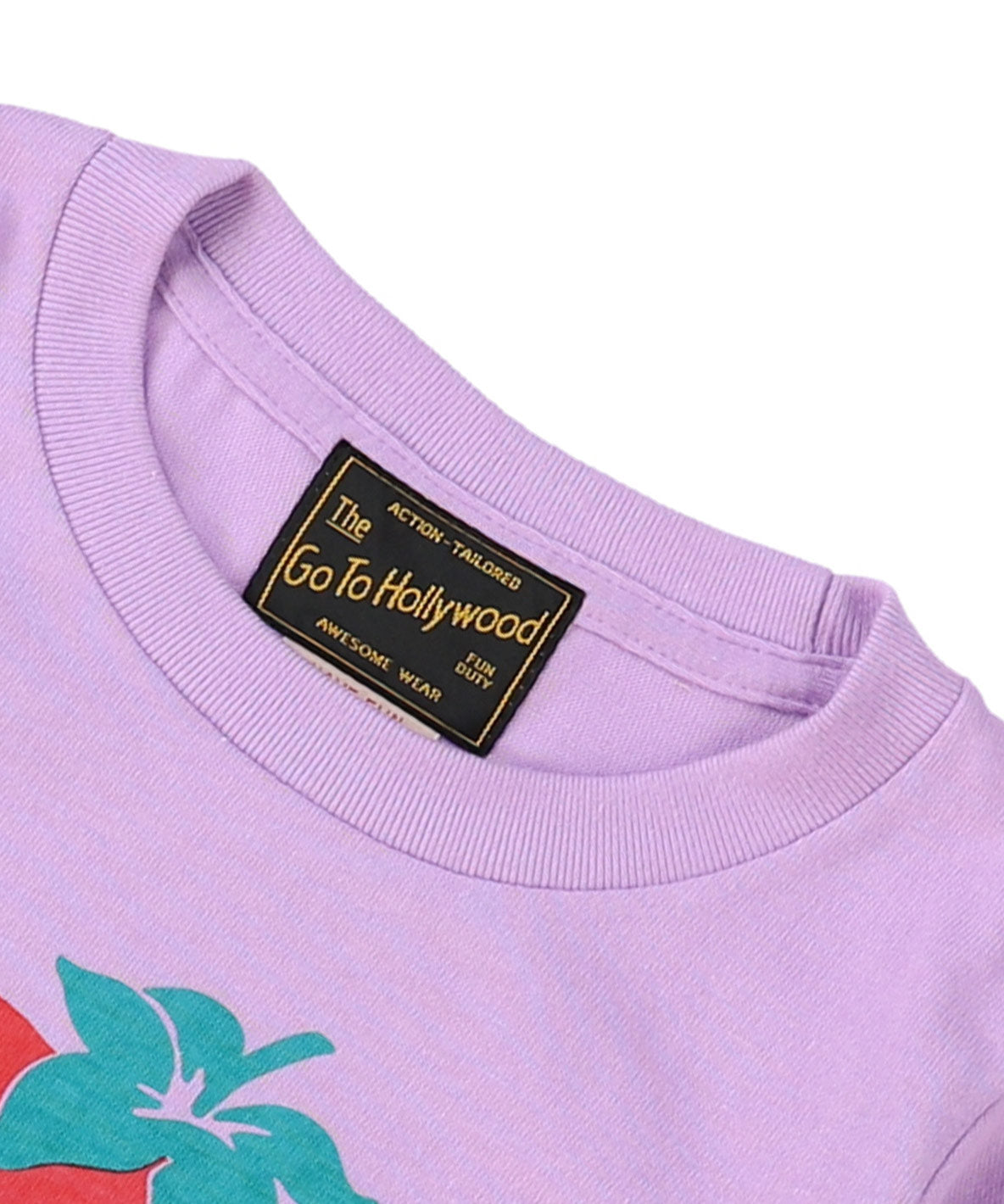 Cotton Jersey Love Apple T-shirt