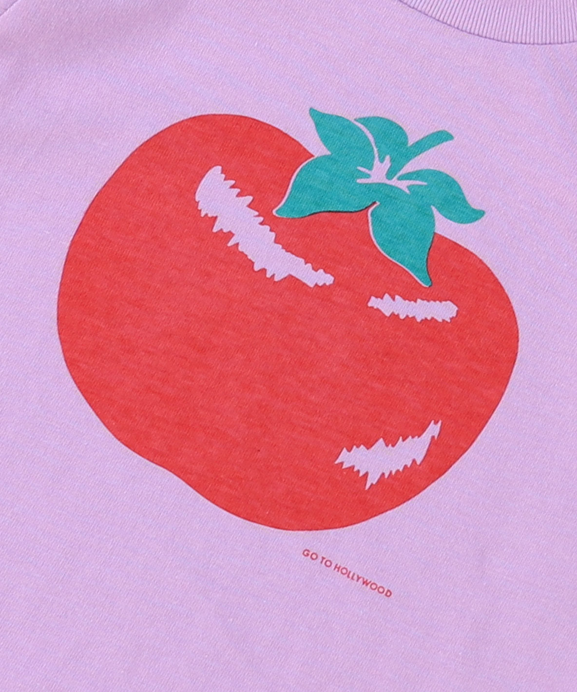 Cotton Jersey Love Apple T-shirt