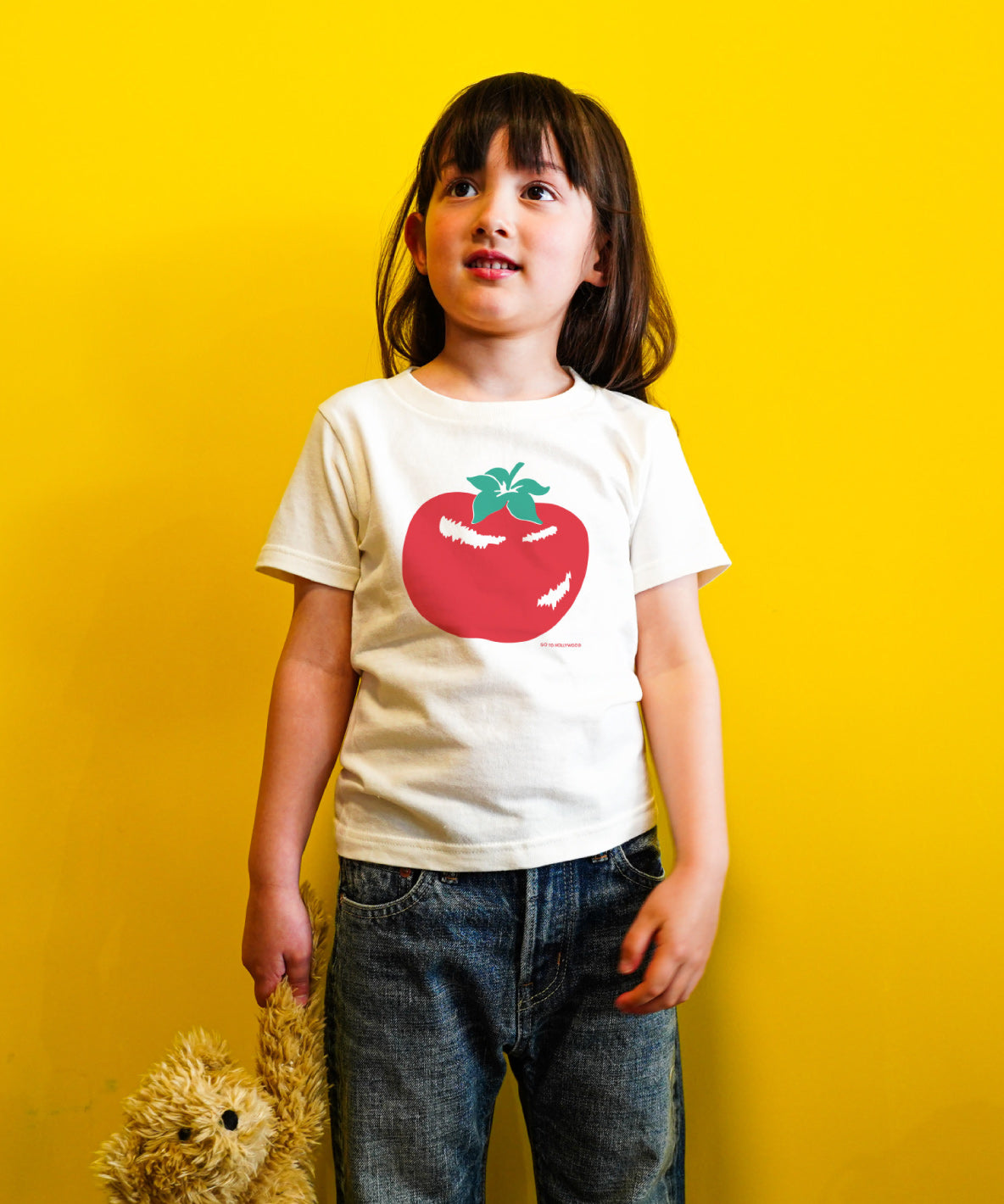 Cotton Jersey Love Apple T-shirt