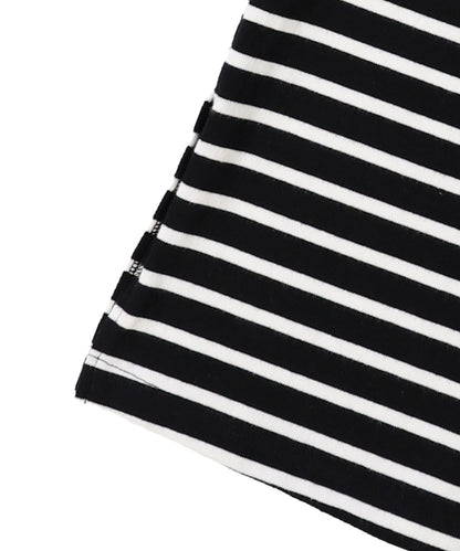 Striped Cotton Jersey Remade Dress