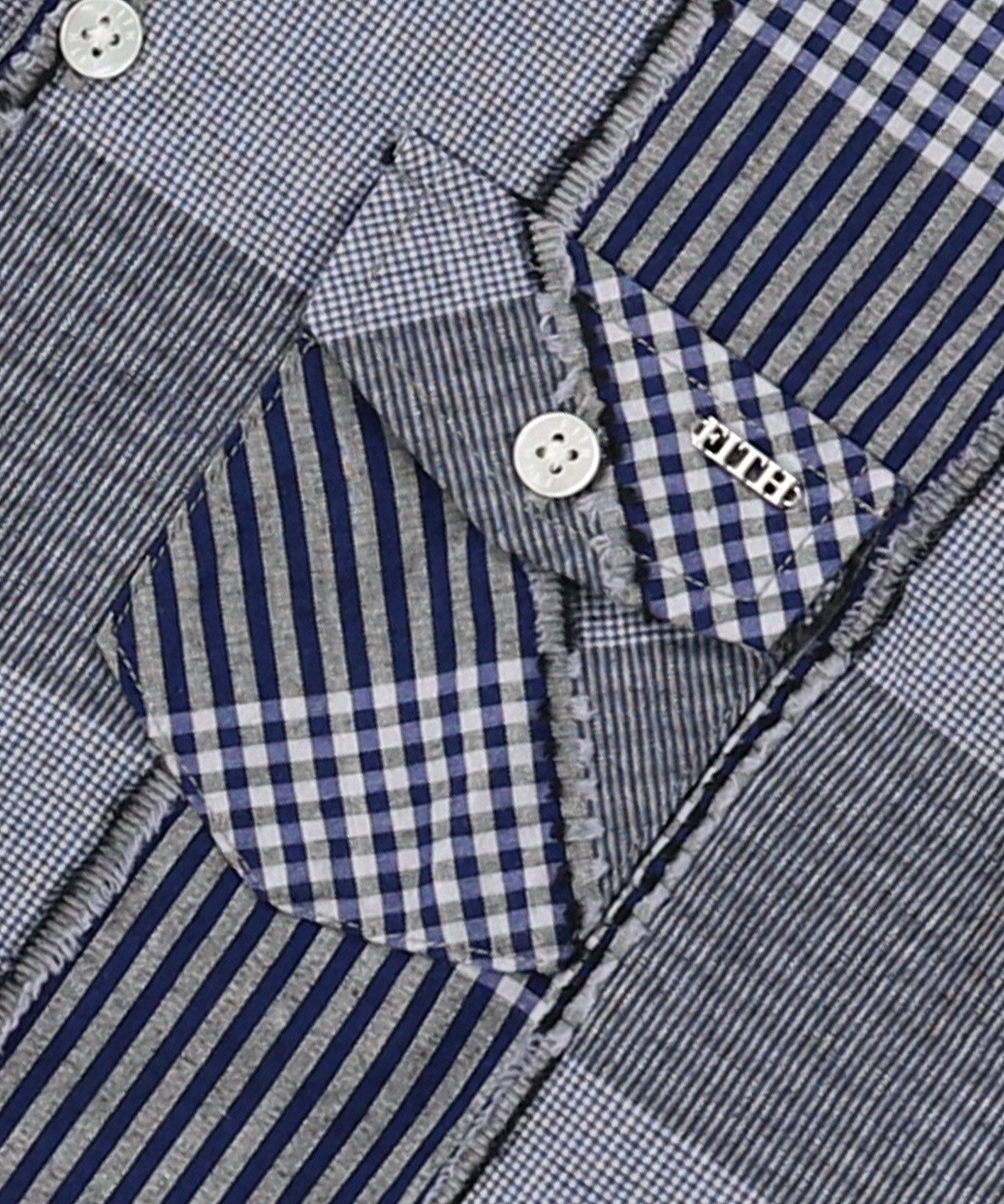 Patchwork Dobby Shirt