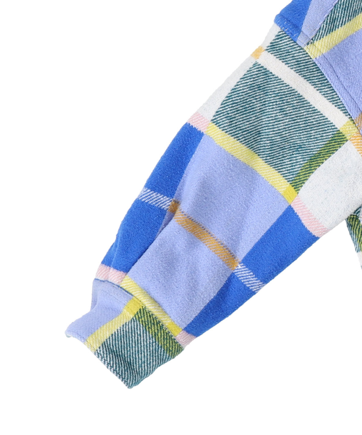 Patchwork Plaid Shirt
