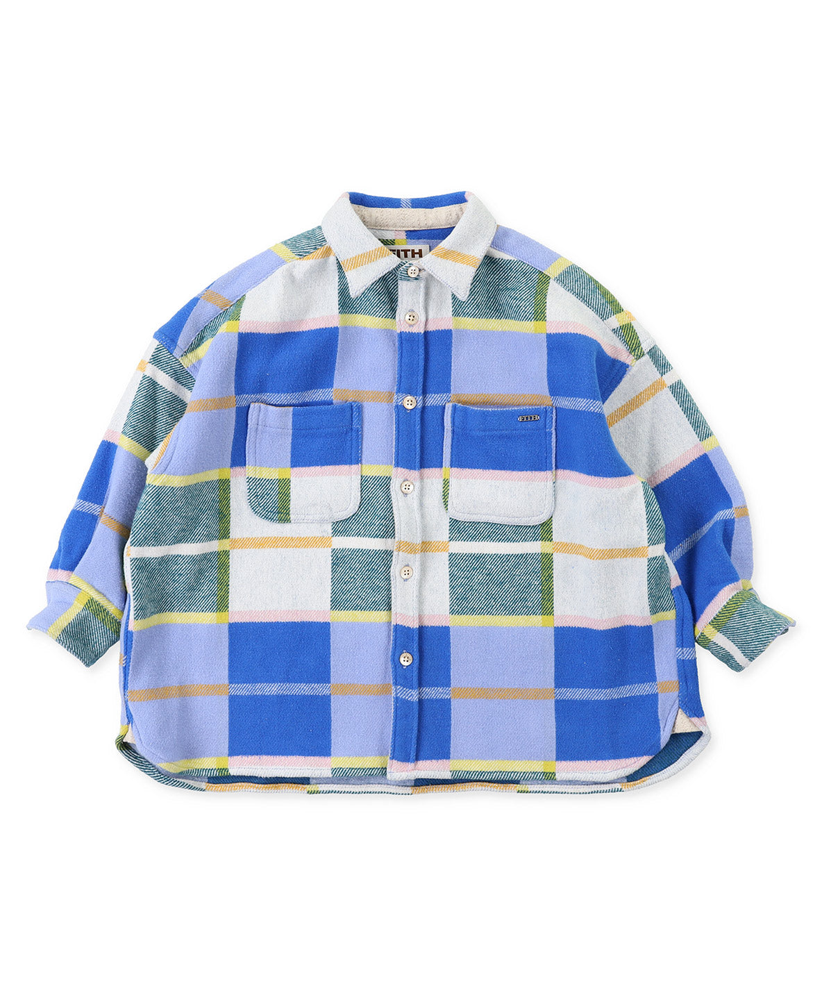 Patchwork Plaid Shirt