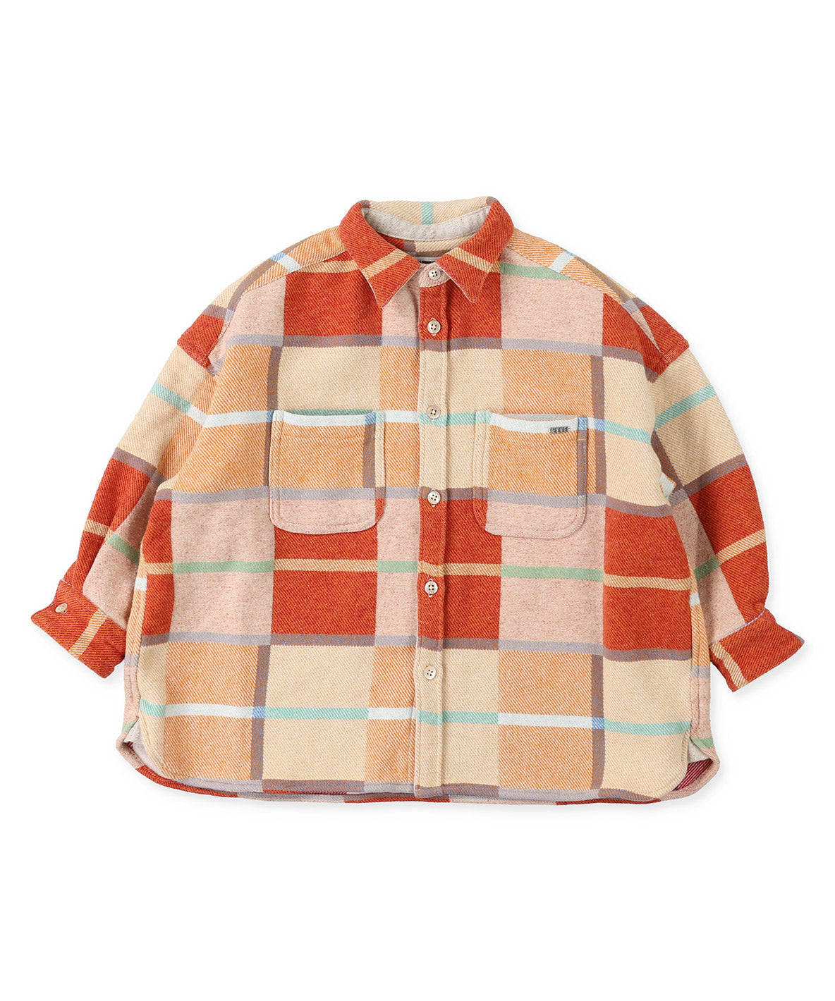 Patchwork Plaid Shirt