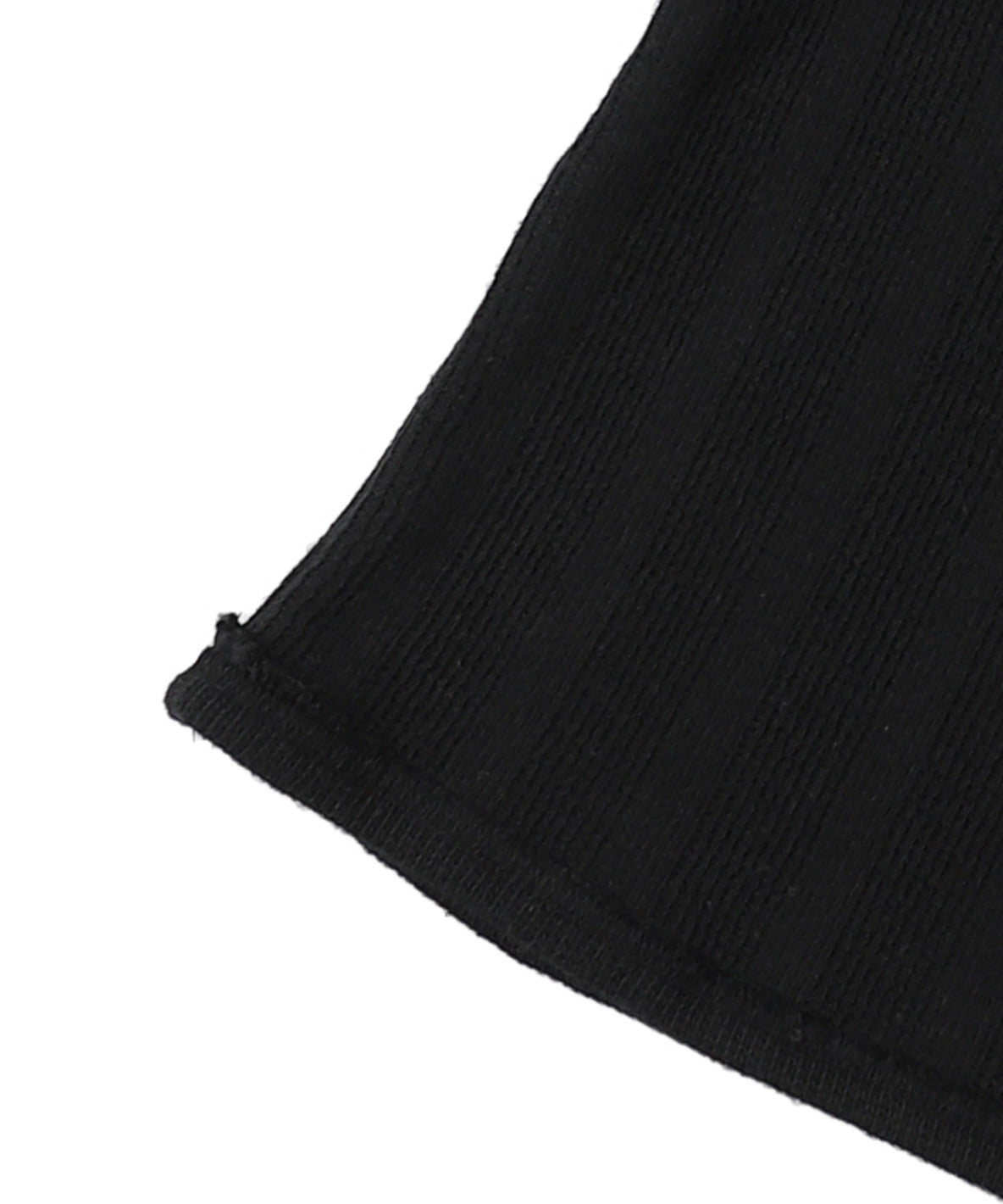 Ribbed Knit T-shirt