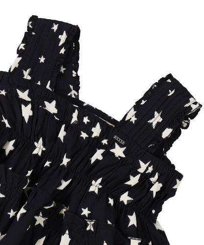 Star Jacquard Frilly Camisole