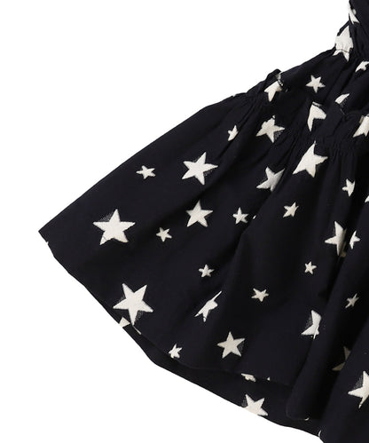 Star Jacquard Frilly Camisole