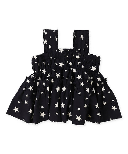 Star Jacquard Frilly Camisole