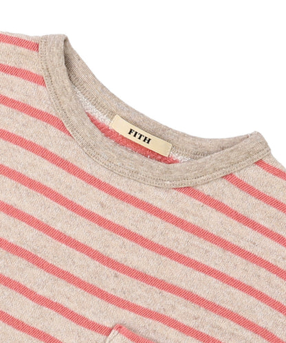 Pile Striped Pocket Tee