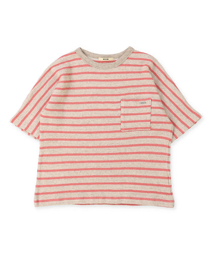 Pile Striped Pocket Tee
