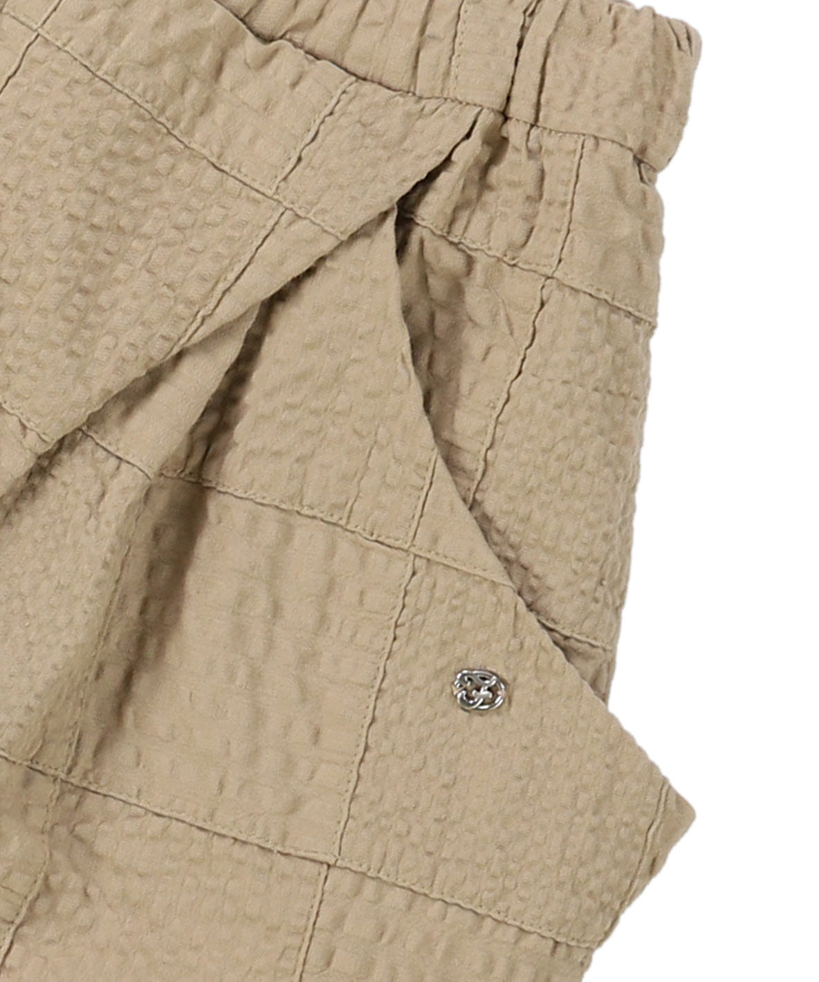 Patchwork Asymmetry Pants