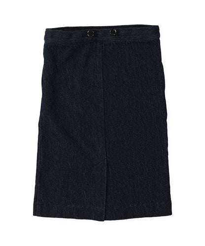 Chillax Denim Salopette Skirt