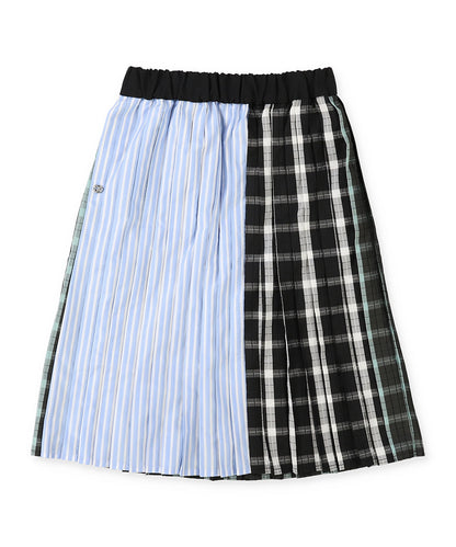 Eco Dobby Pleated Skirt