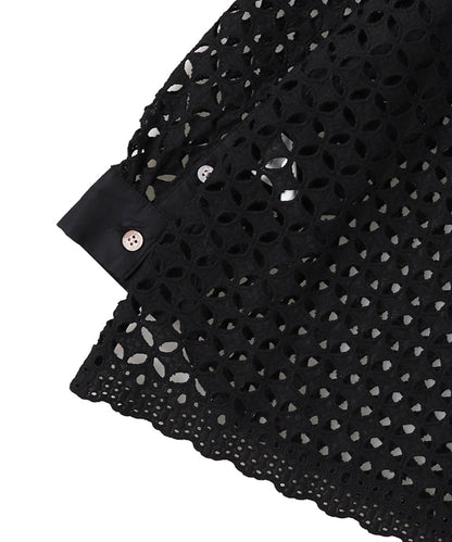 Cutwork Lace Blouse