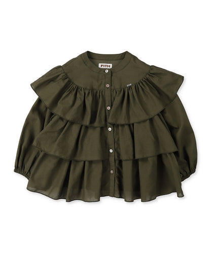 Cotton Chiffon Dobby Blouse