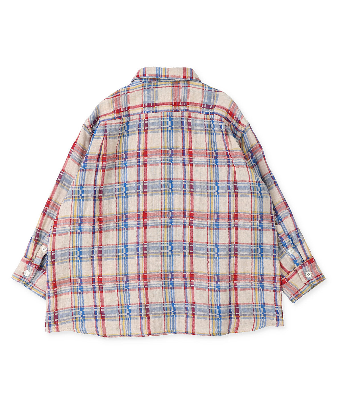 Double-weave Plaid Shirt