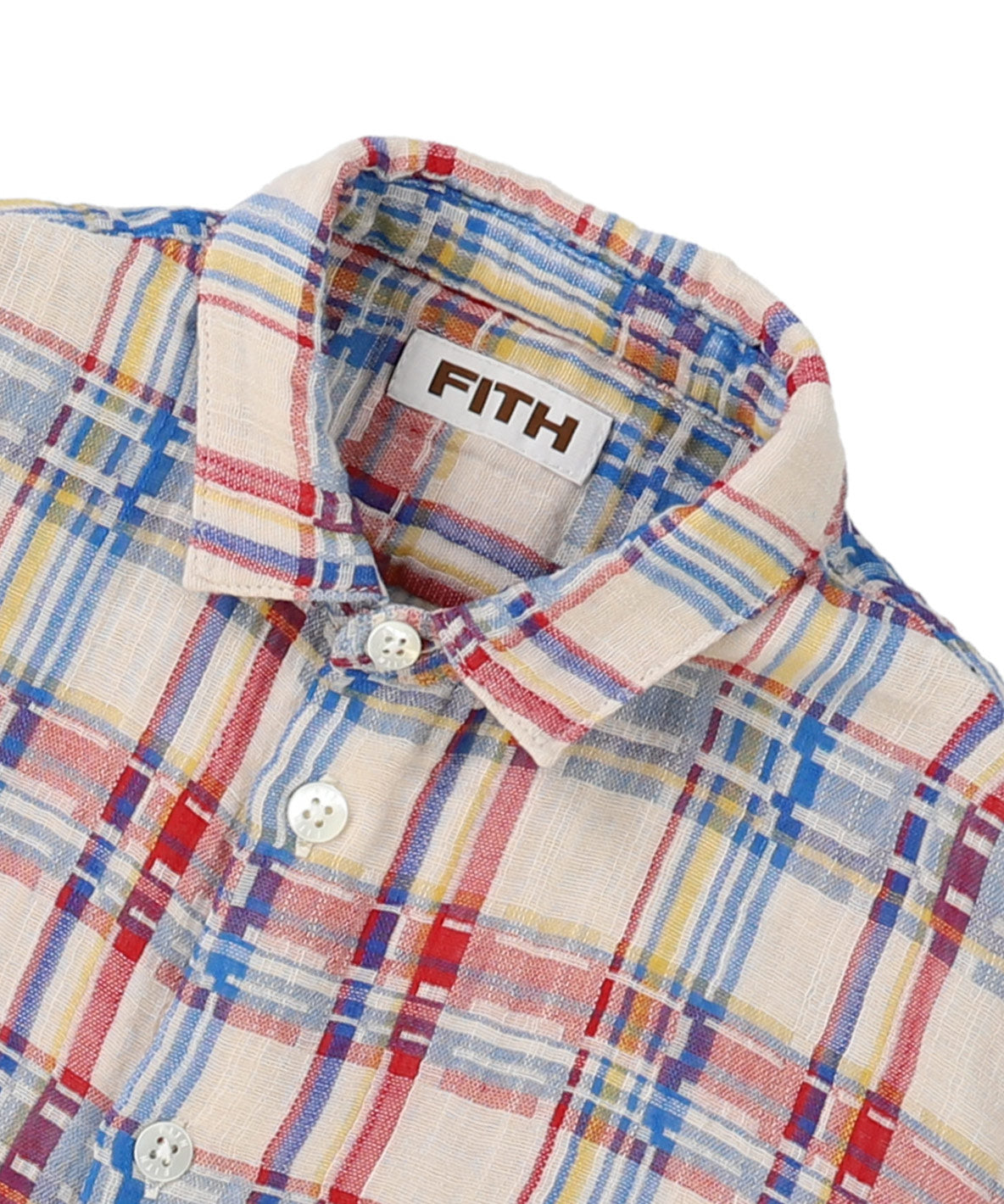 Double-weave Plaid Shirt