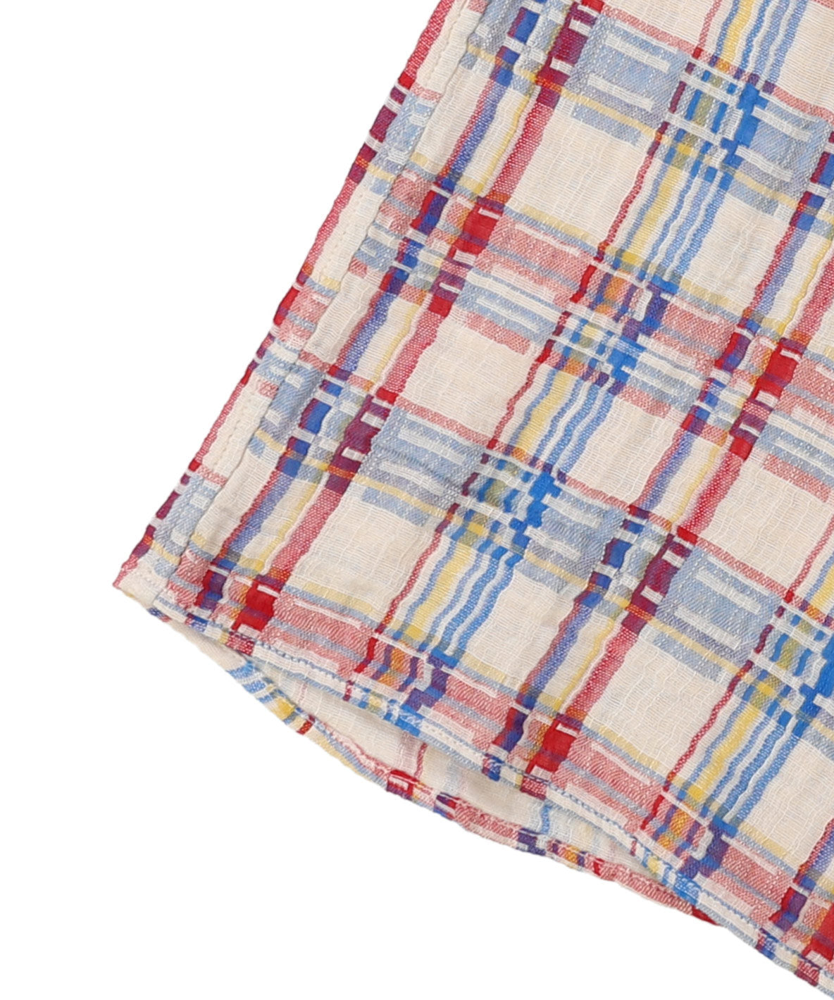 Double-weave Plaid Shirt