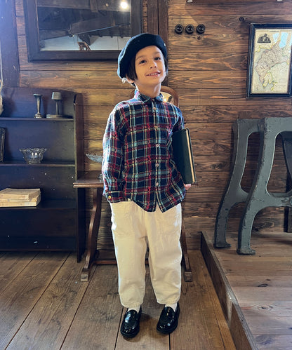 Double-weave Plaid Shirt