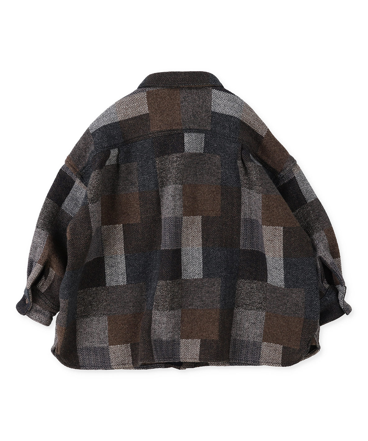 Tweed Cotton Plaid Shirt