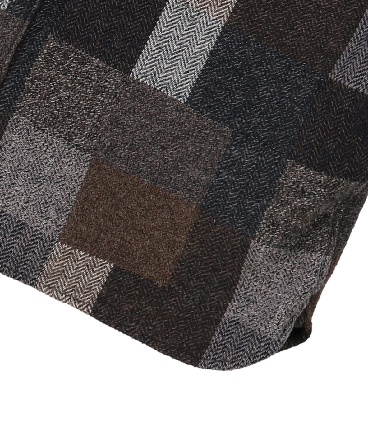 Tweed Cotton Plaid Shirt