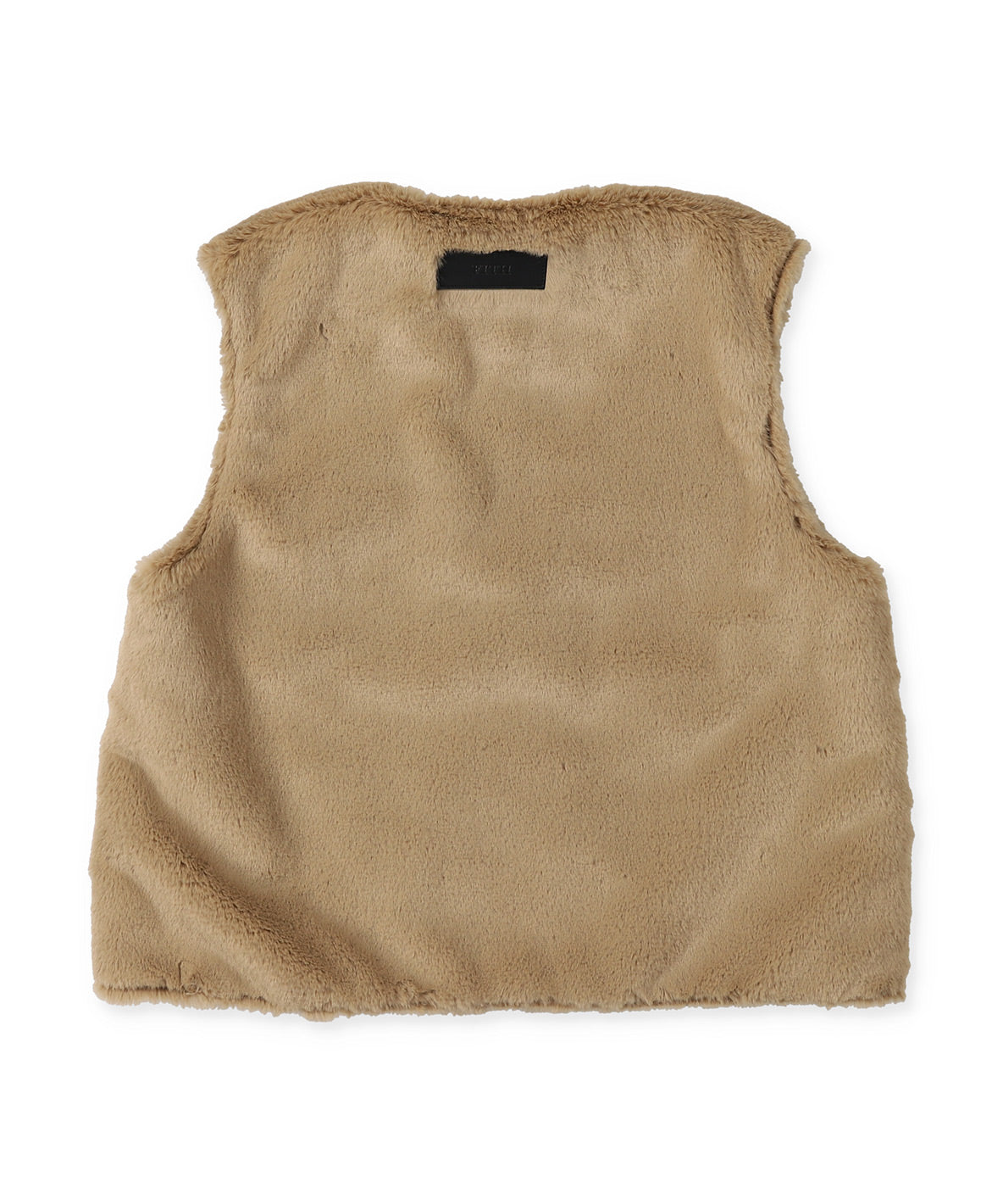 Reversible Taffeta Fur Vest