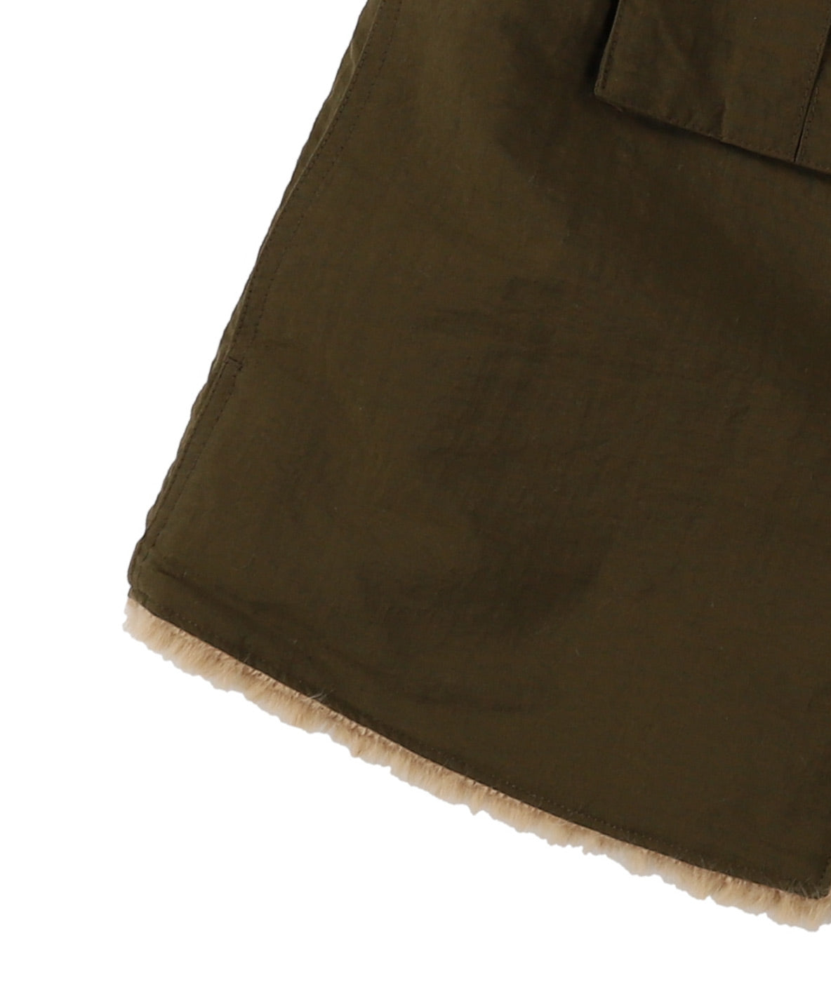 Reversible Taffeta Fur Vest