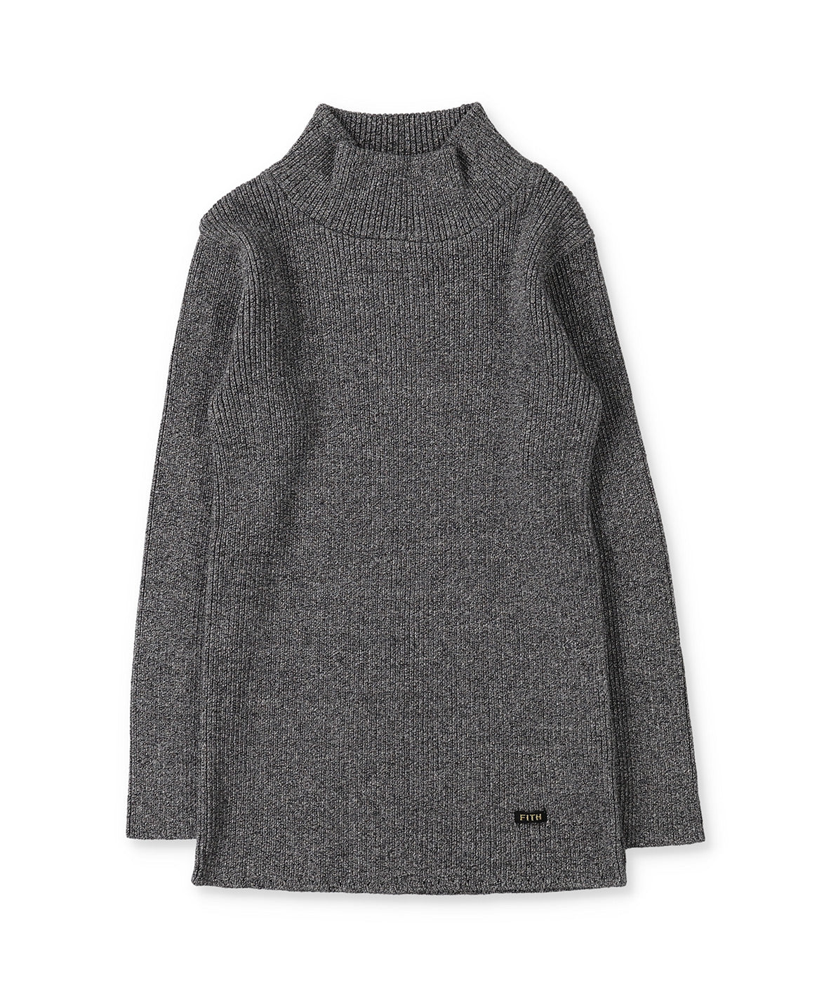 Washable Cotton Turtleneck Knit