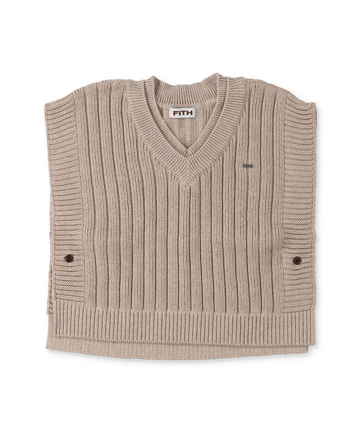 Cotton Knit Vest