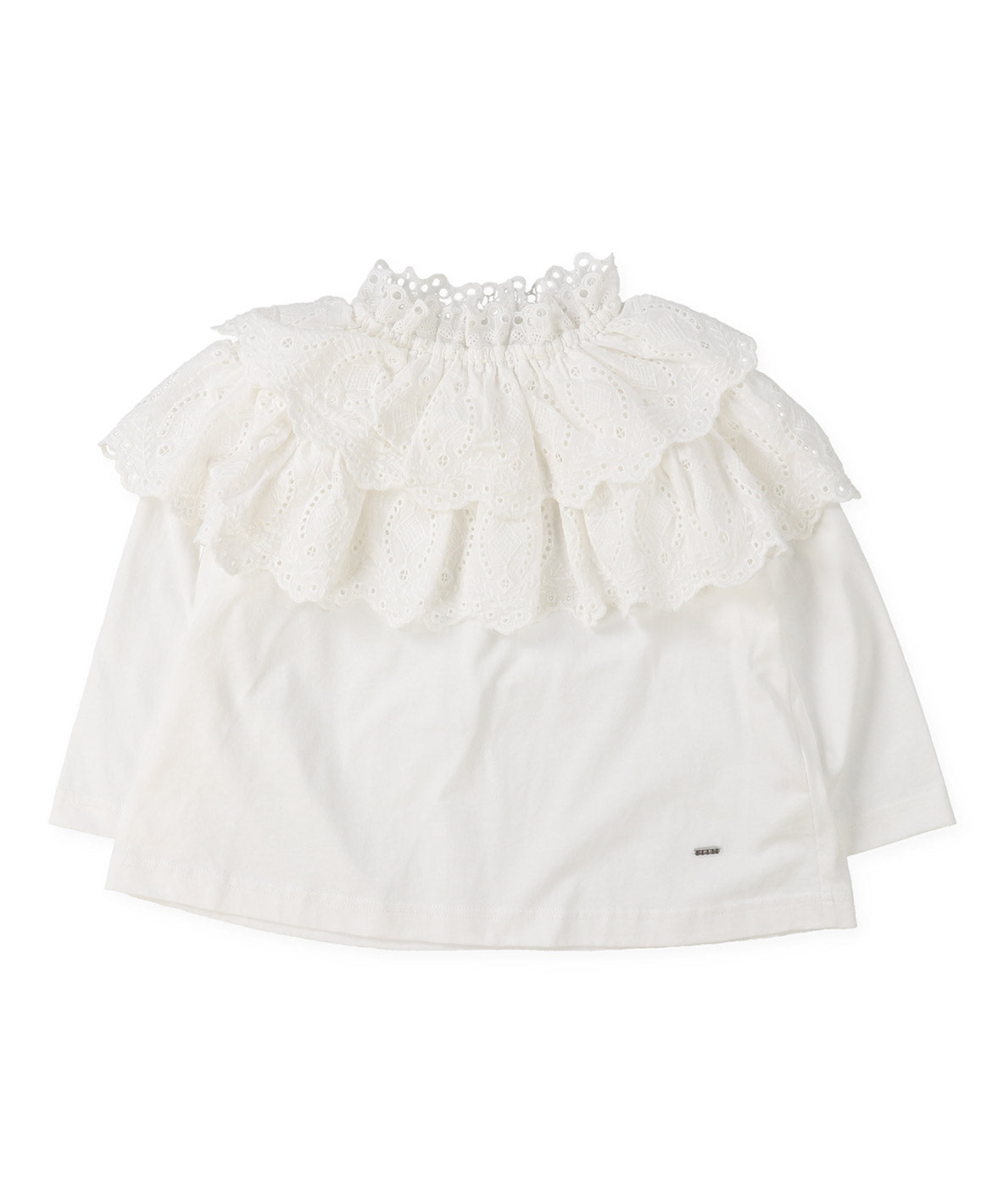 Lacy Smocked Tee