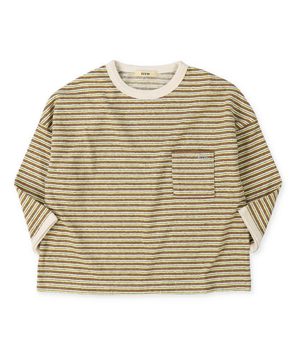 Multi Striped L/S Tee