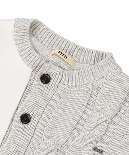 Pile Knit Cardigan