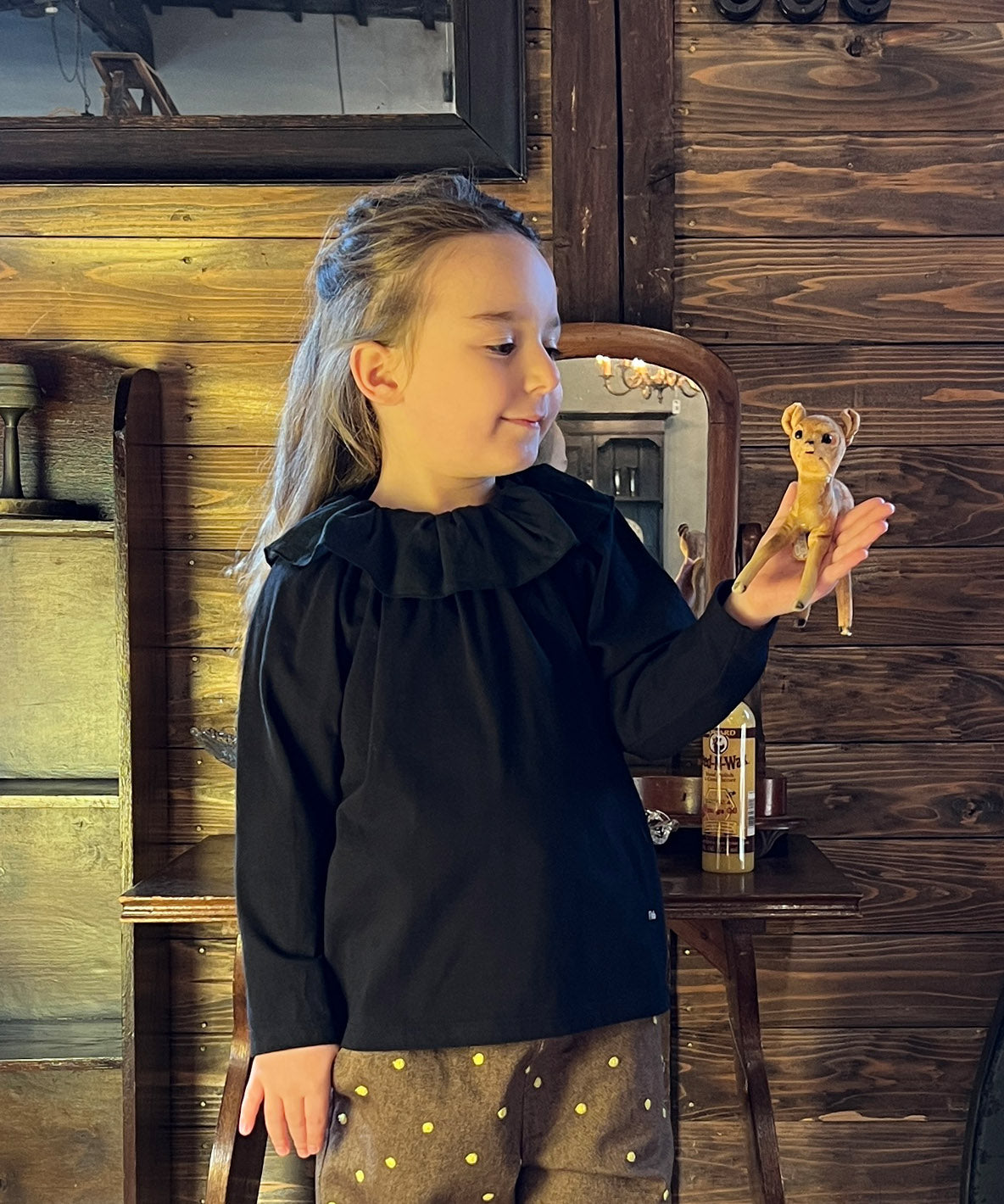 High Gauge Frill Collar Tee