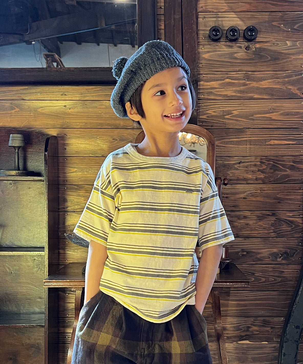 Random Striped Big Tee