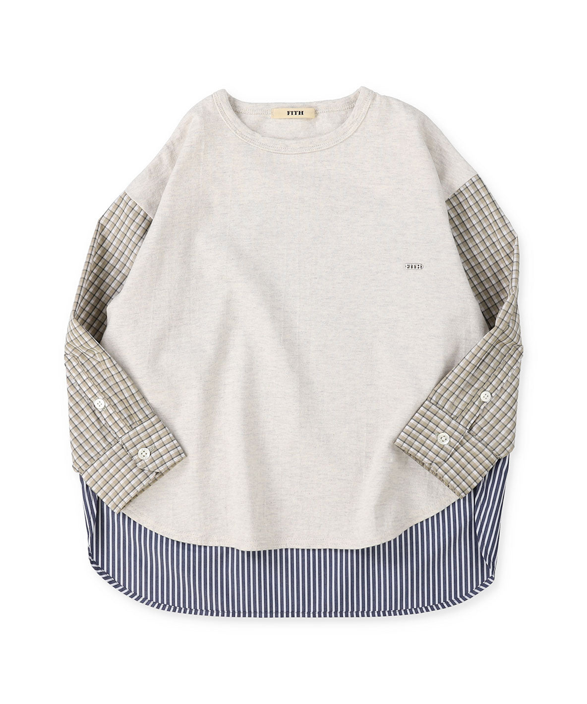 Striped L/S Tee
