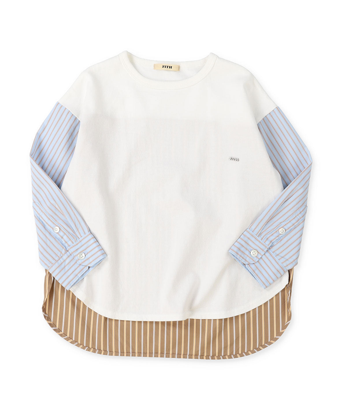Striped L/S Tee