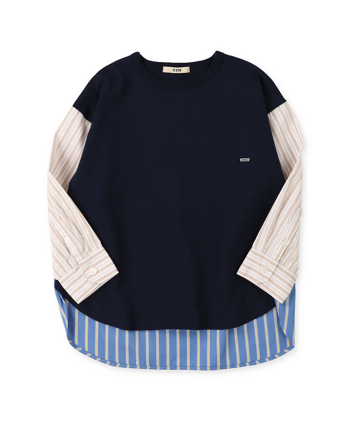 Striped L/S Tee