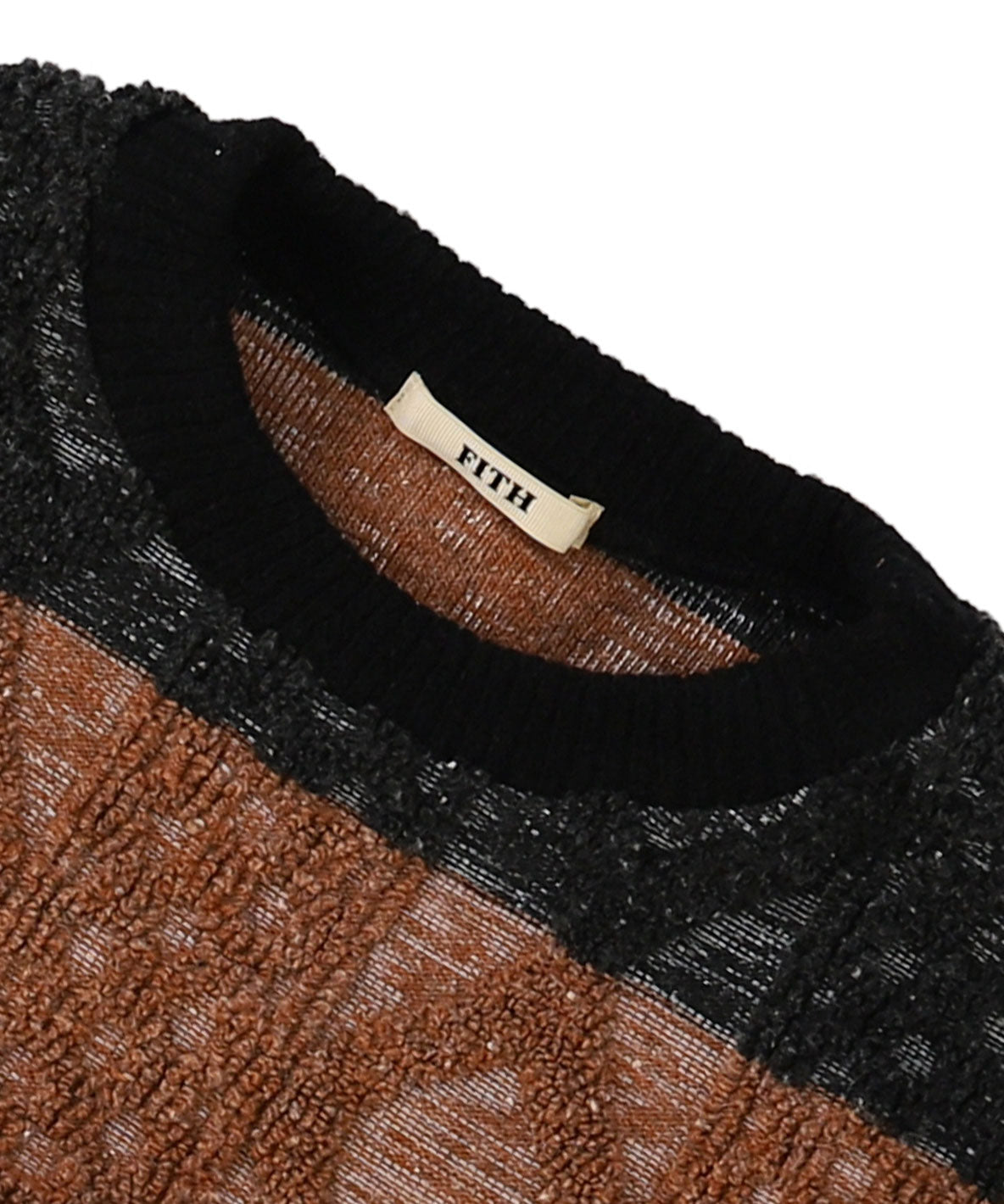 Striped Rope Knitting Pullover