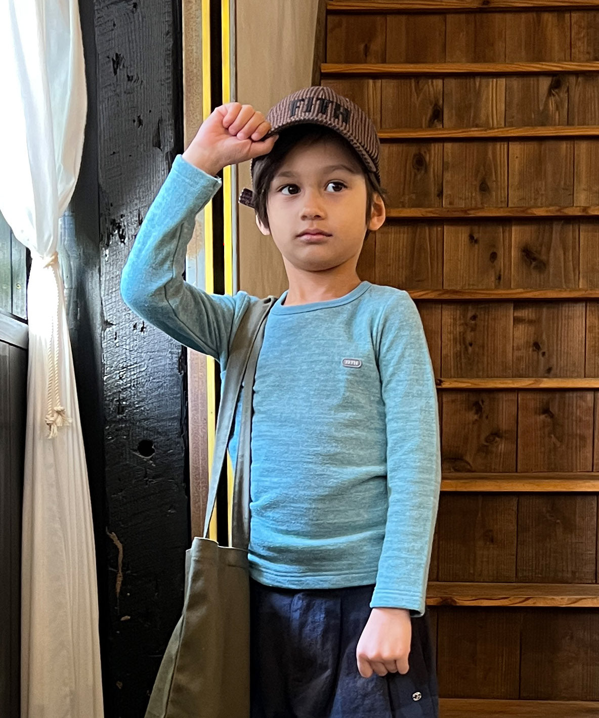 Melange Double Cloth Tee