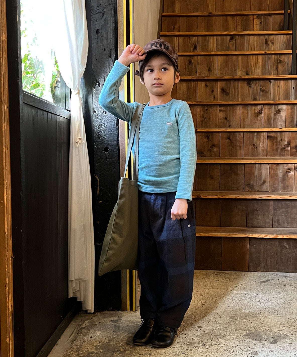 Melange Double Cloth Tee