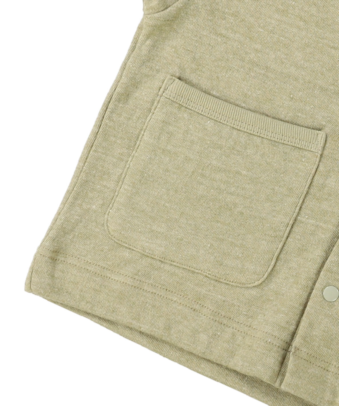 Melange Double Cloth Cardigan