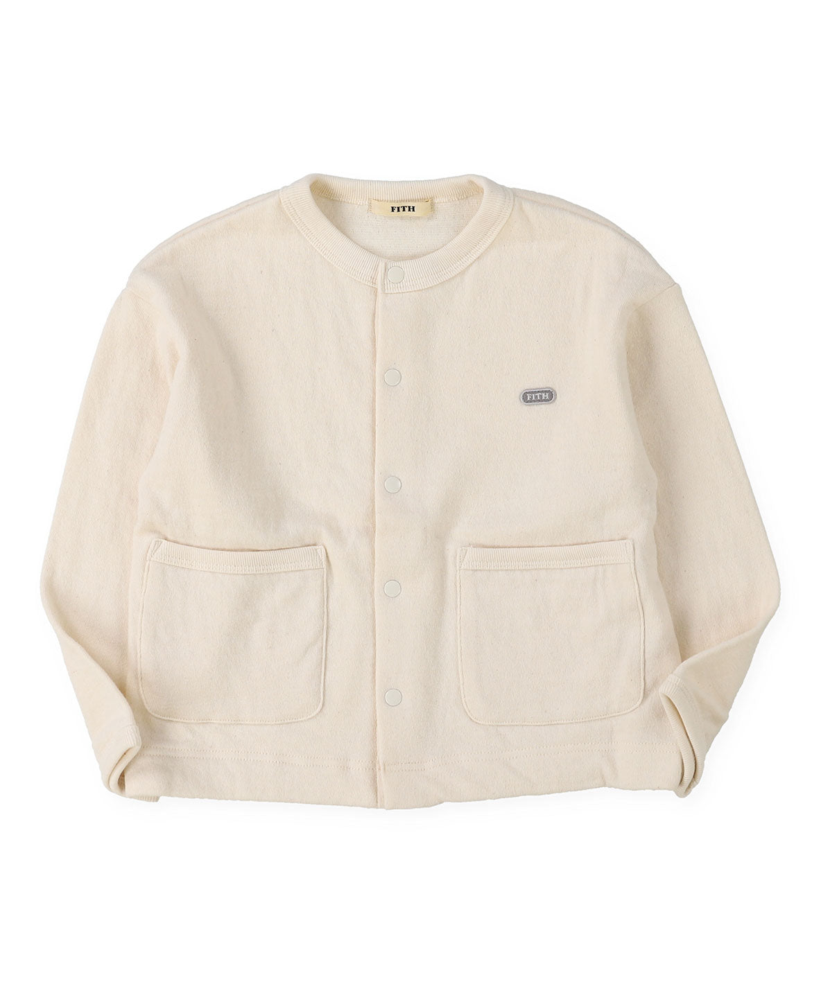 Melange Double Cloth Cardigan